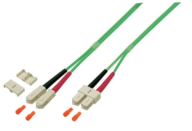 Efb Duplex Cable De Red Sc-Sc Om5 0,5m Lszh 3mm Limettengrn