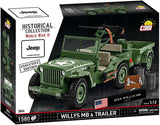 Cobi Willys Mb & Trailer Executive Edition Cobi-2804