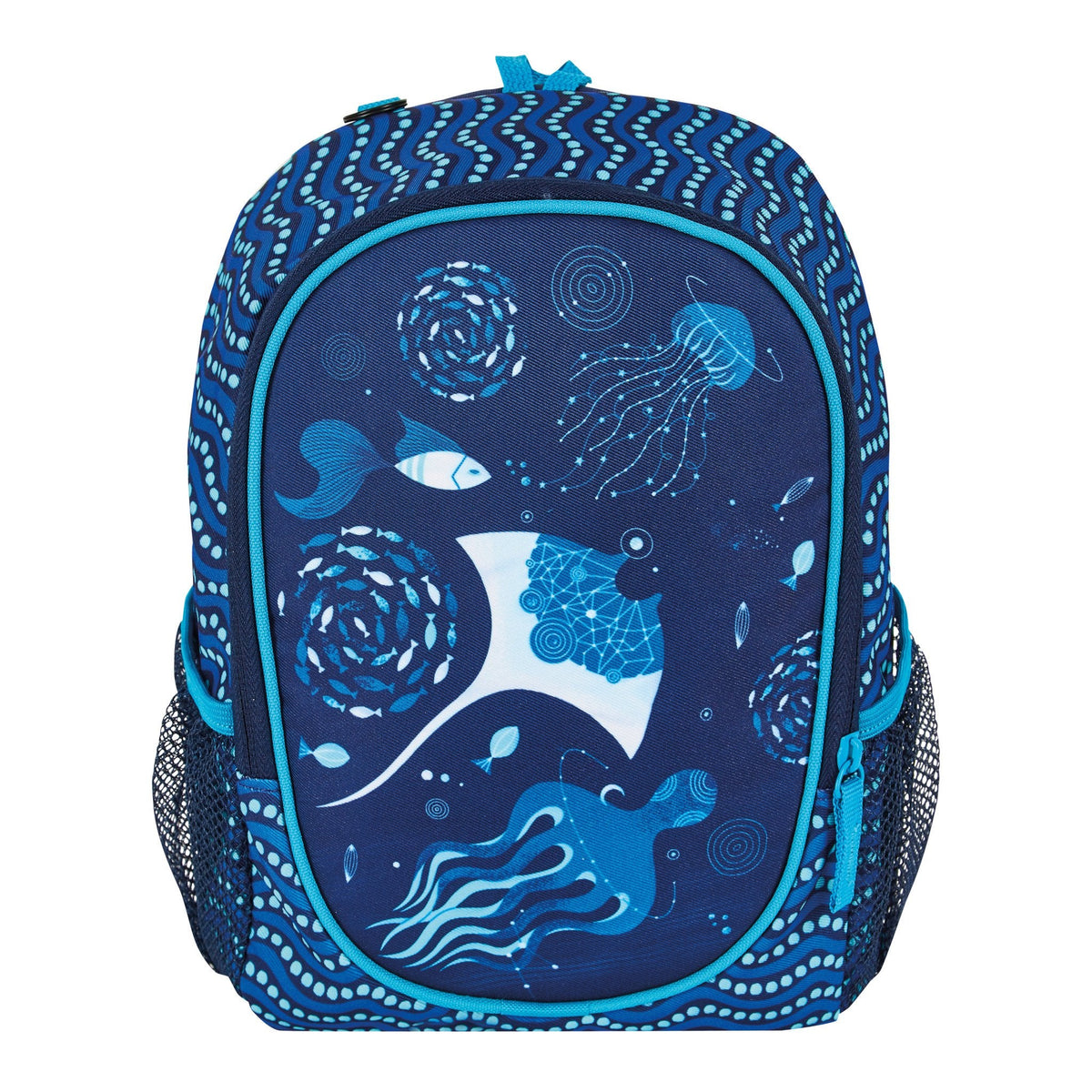 Herlitz Rookie Deep Ocean Mochila Escolar Azul, Marina Poliéster