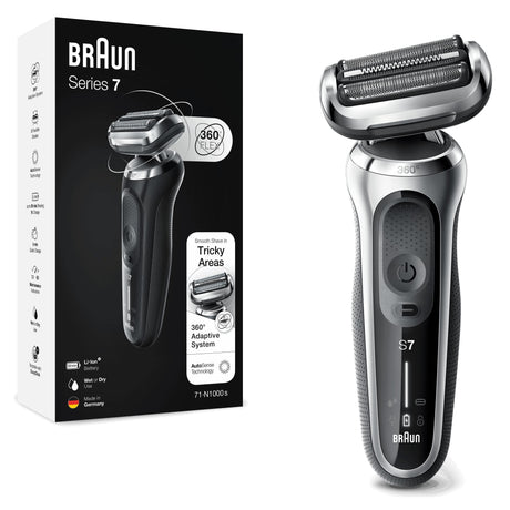 EAN 4210201433705 - Braun Series 7 71-S1000s Máquina de afeitar de láminas Plata imagen 1