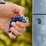 Knipex "Doublejoint" Llave Para Armarios De Control, Llave De Tubo (Azul/Rojo, Longitud Total Del Brazo 97 Mm)