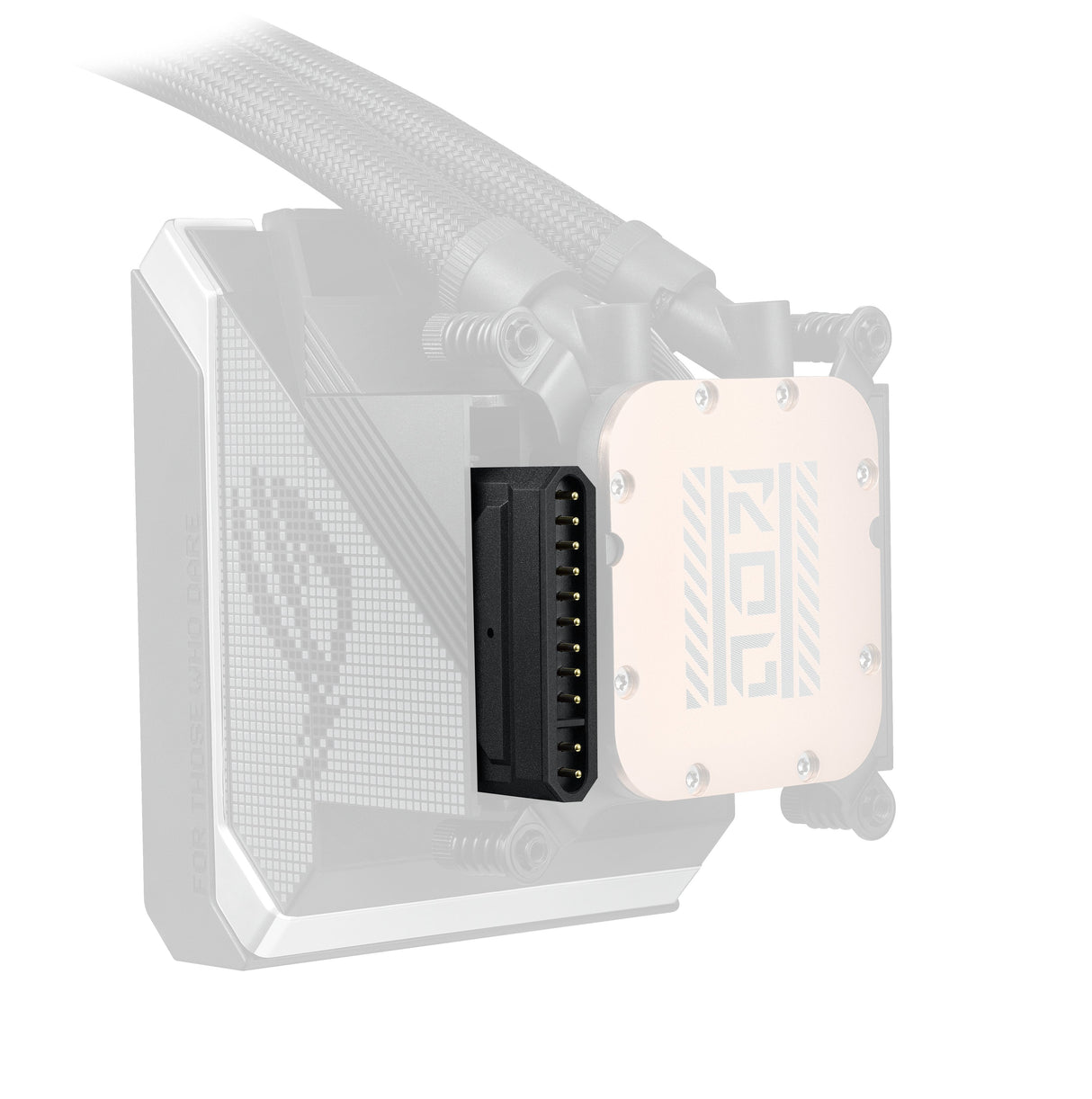 Refrigeración Liquida Cpu  Asus Rog Mrix Slc Iv 360 Argb Lcd Negro