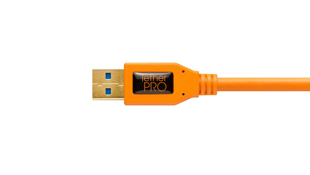 EAN 0818307013254 - Tether Tools CU61RT15-ORG cable USB USB 3.2 Gen 1 (3.1 Gen 1) 4,6 m USB A Micro-USB B 5 Gbit/s Naranja imagen 5