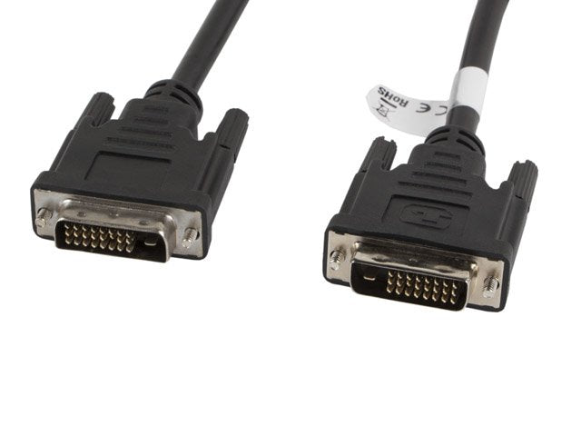 EAN 5901969413434 - Lanberg CA-DVID-10CC-0030-BK Dvi-D (24+1Pol) Stecker auf Dvi-D (24+1Pol) Stecker Dual Link Kabel, 3m schw imagen 1