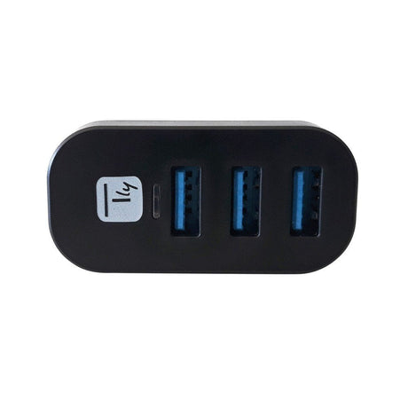 EAN 8059018361766 - Techly IUSB3-HUB3-ROTB hub de interfaz USB 3.2 Gen 1 (3.1 Gen 1) Type-A 5000 Mbit/s Negro imagen 9
