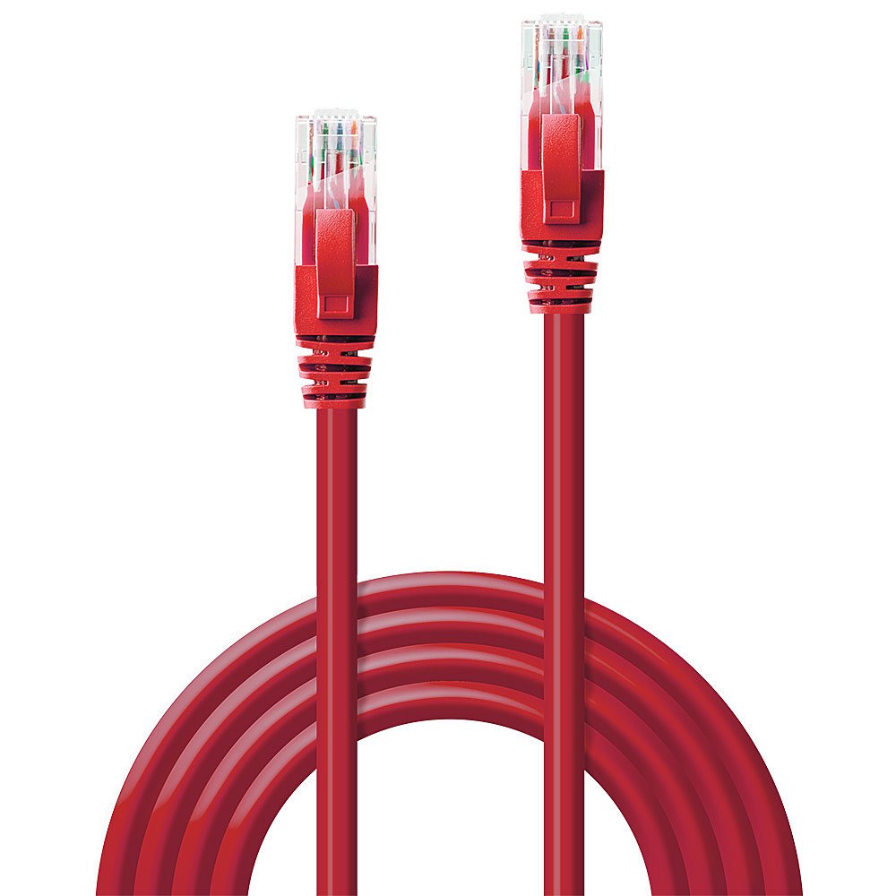 EAN 4002888480307 - Lindy 48030 cable de red Rojo 0,3 m Cat6 U/UTP (UTP) imagen 3