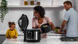 Ninja Op500eu Foodi Max Multi-Cooker Olla A Presión, Negro Y Plateado