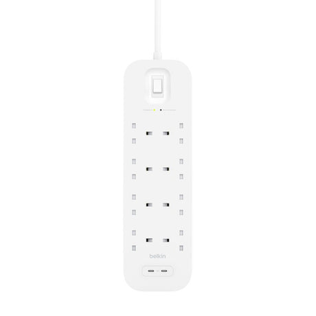 EAN 0745883855674 - Belkin Connect Blanco 8 salidas AC 2 m imagen 2