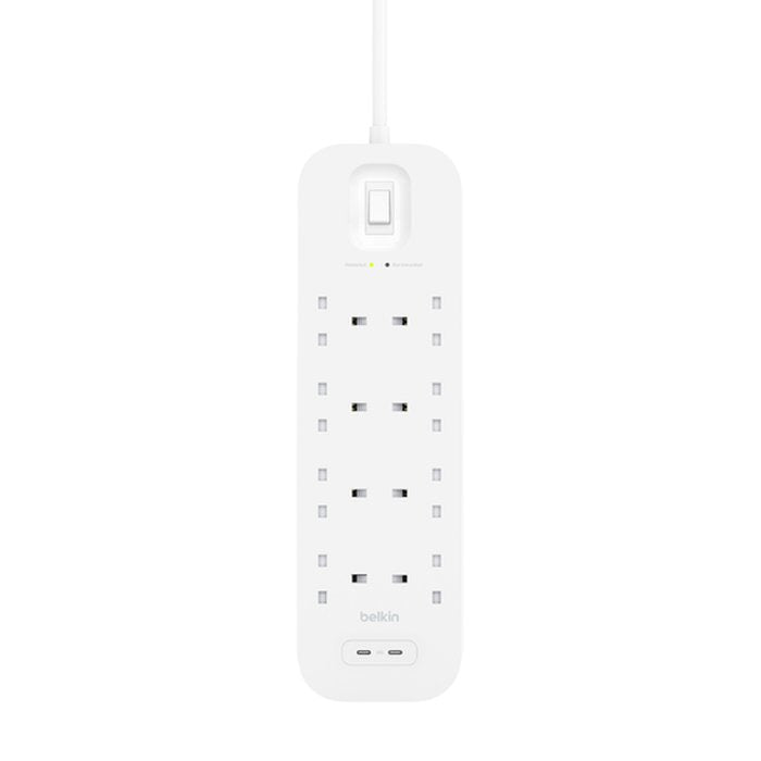 EAN 0745883855674 - Belkin Connect Blanco 8 salidas AC 2 m imagen 2