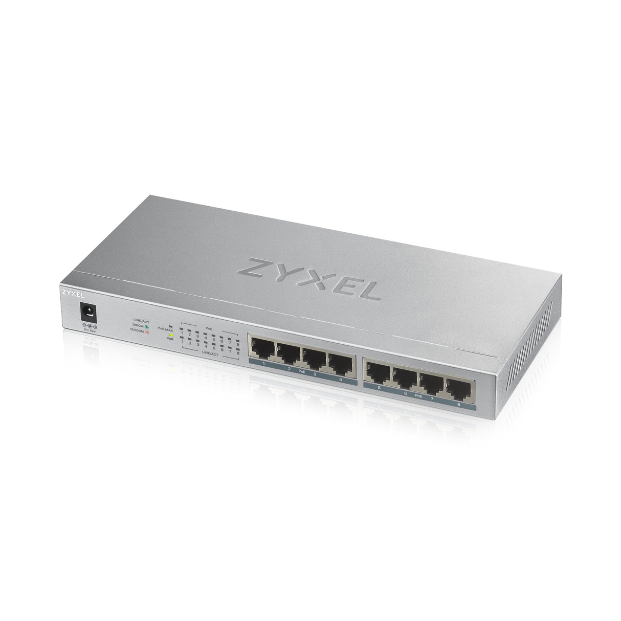 Zyxel Switch  8x Gs1008 Poe+