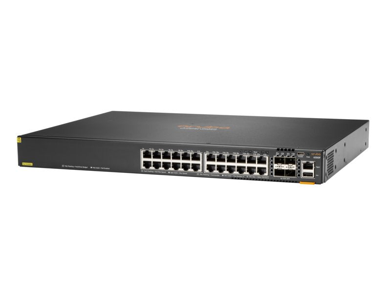 Aruba 6300f 24-Port 1gbe Class 4 Poe And 4-Port Sfp56 Switch