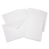 Folia Klappkarten 5 Karten Blanco