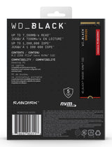 EAN 0718037903118 - SanDisk Black WD_BLACK SN850X NVMe 8 TB M.2 PCI Express 4.0 imagen 8