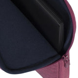 Rivacase 7703 Maletines Para Portátil 33,8 Cm (13.3") Funda Rojo