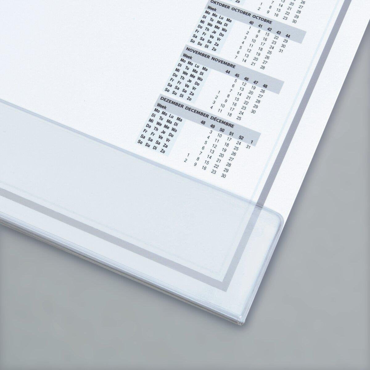Sigel Alfombrilla De Escritorio Protect 2026 2027 Blanco Papel 59,5 X 41,0 Cm, 40 Hojas