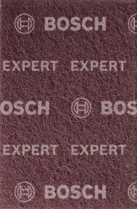 Bosch Professional Expert Disco De Lijado De Vellón N880 Medium A, 152x229 Mm, Hoja De Lijado Marrón Oscuro, Para Lijado A Mano 2608901214
