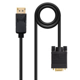 Nanocable Cable Conversor Displayport Macho A Vga Macho 2m - Negro