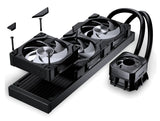 K Phanteks Glacier One 360d30 X2 Drgb Schwarz  Aio-Wasserkühlung