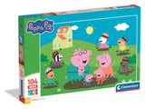 Puzzle  Maxi Peppa Pig 104pzs