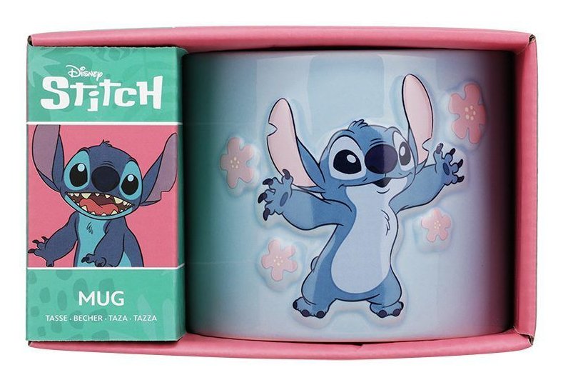 Taza Paladone Disney Stitch Con Punto En Relieve