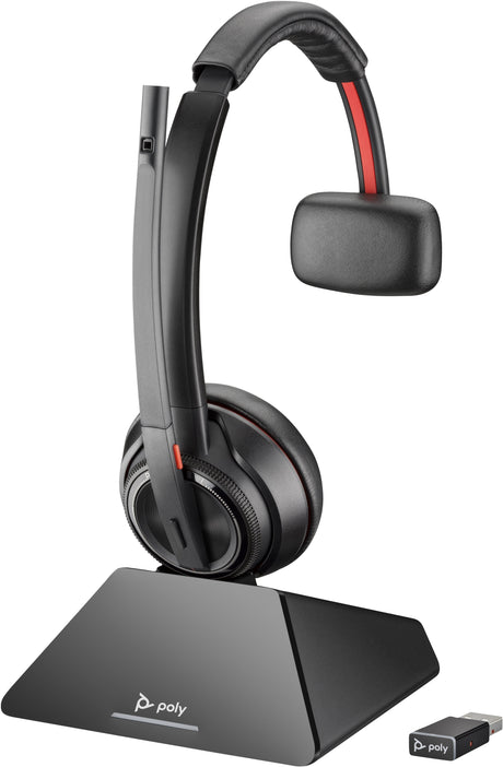 EAN 0197498537689 - Poly Savi 8220 Stereo DECT 1880-1900 MHz Top +Charging Cradle Auriculares Inalámbrico Diadema Oficina/Cen imagen 2