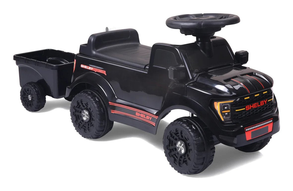 Jamara Rutscher Shelby Ford F-150 Raptor Con Anhänger Negro