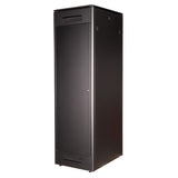 Roline 19-Zoll Netzwerkschrank Pro 47 He, 600x800 Bxt Glastr Schwarz