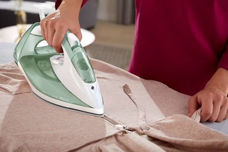 EAN 8720389015953 - Philips 7000 series DST7012/70 plancha Plancha a vapor Suela SteamGlide Plus 2600 W Verde, Gris imagen 3