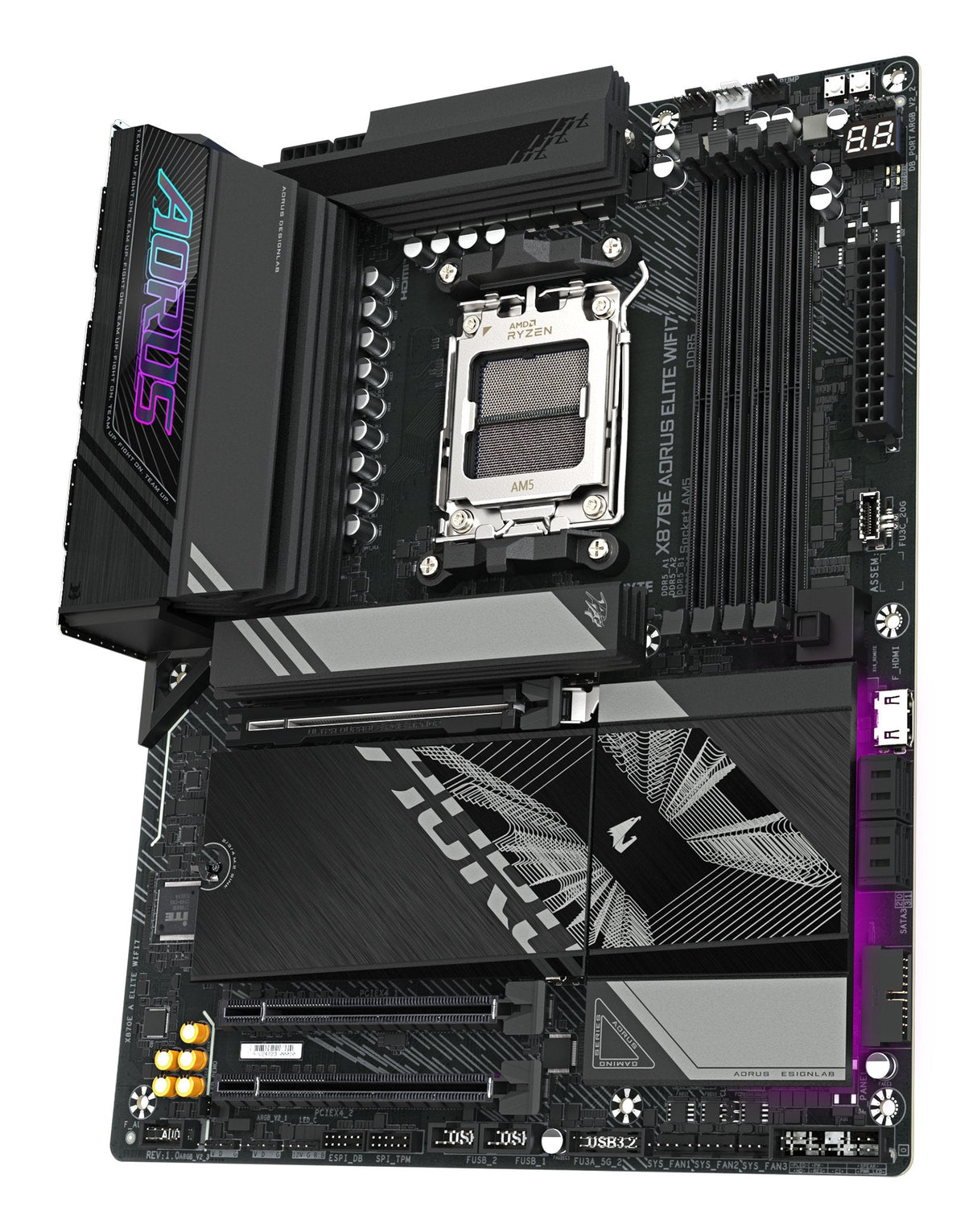 EAN 4719331864613 - GIGABYTE X870E AORUS ELITE WIFI7 AMD X870E Zócalo AM5 ATX imagen 4