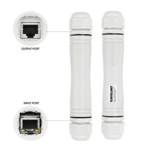 EAN 0766623561952 - Intellinet 561952 adaptador e inyector de PoE Ethernet rápido imagen 6
