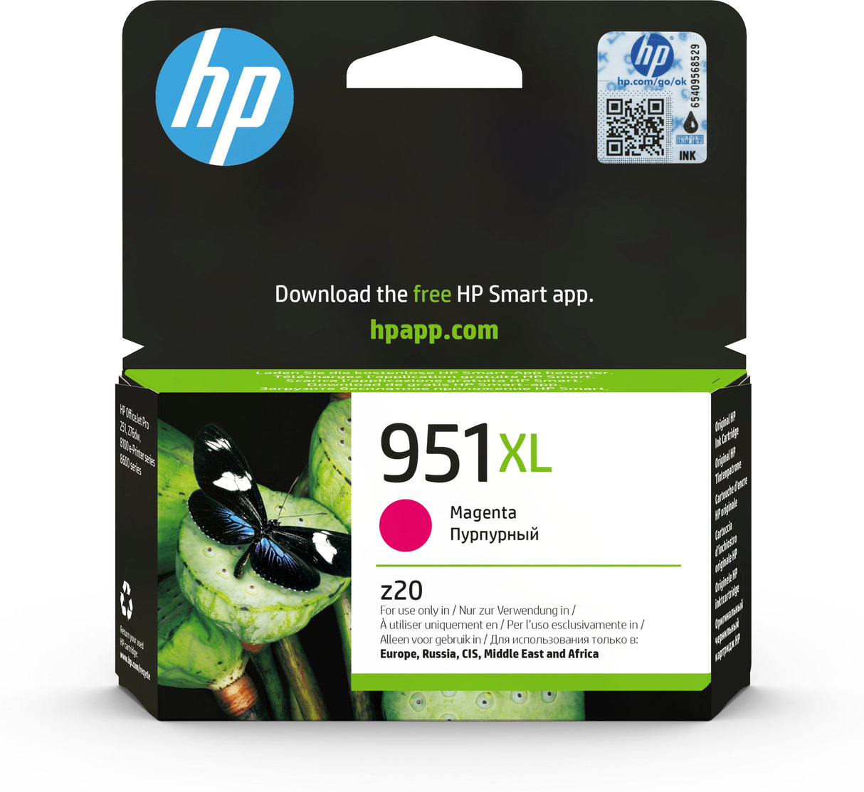Tinta Original Hp 951xl Cn047a Magenta 1500 Paginas