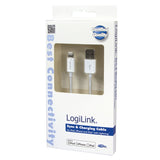 Logilink Apple Lightning A Usb 1m Blanco Ua0199