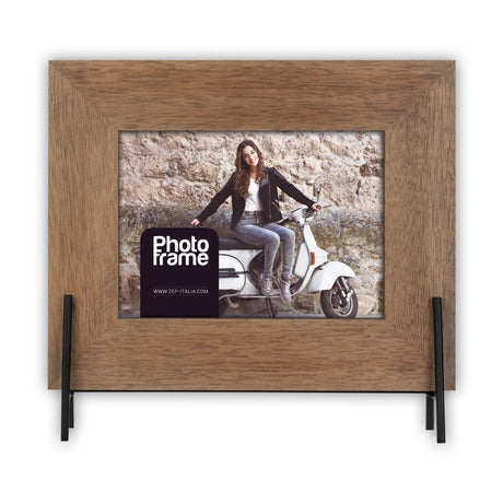 EAN 8020912074212 - ZEP Frejus horizontaal 13x11 hout portret ML275 Expositor de pie retroiluminado Marrón imagen 1