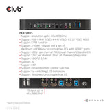 EAN 8719214472245 - CLUB3D CSV-1382 interruptor KVM Negro imagen 9