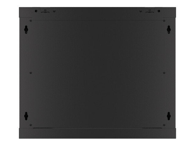 Lanberg Armario Rack 19 "Montaje Pared 9u / 600x600 Con Puerta Metal Negra (Paquete Plano)