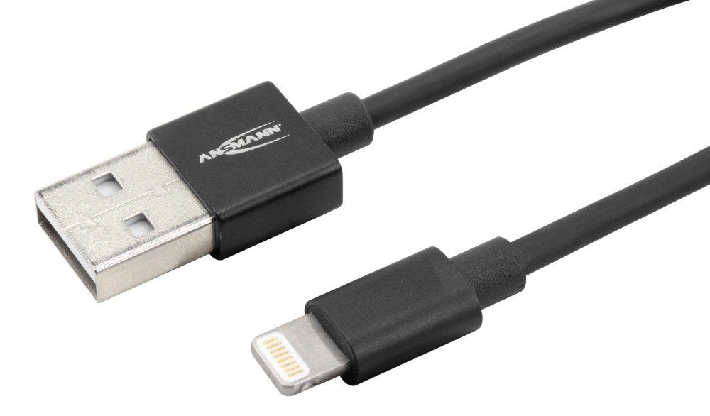 Ansmann Cable Lightning -> Usb Macho A Macho 1.2m Mfi Apple Lightning