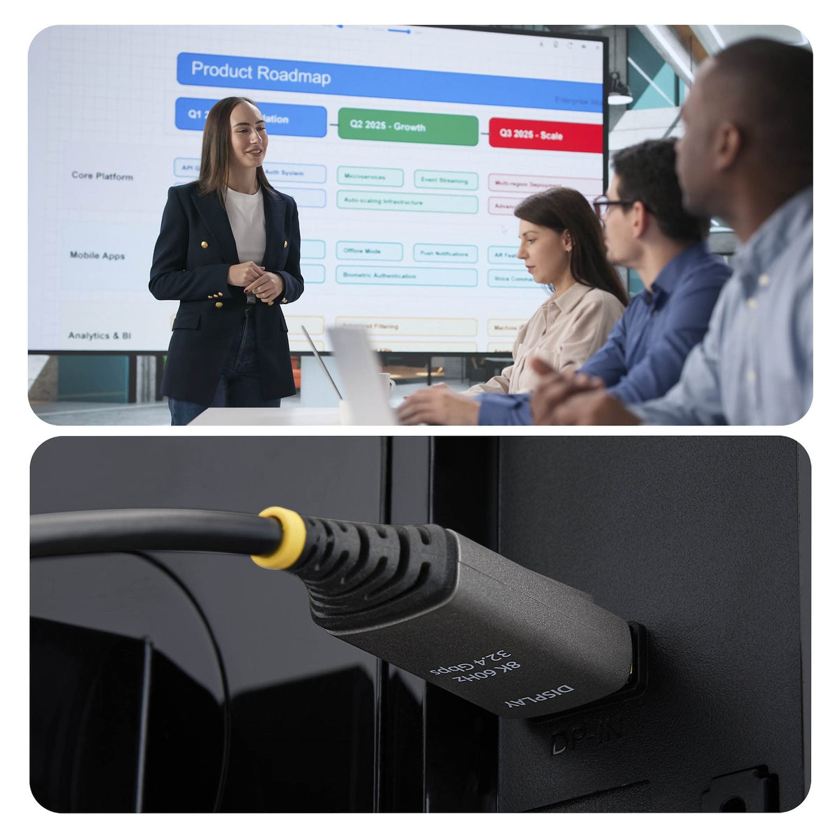 Active Optical Dp 1.4 Cable