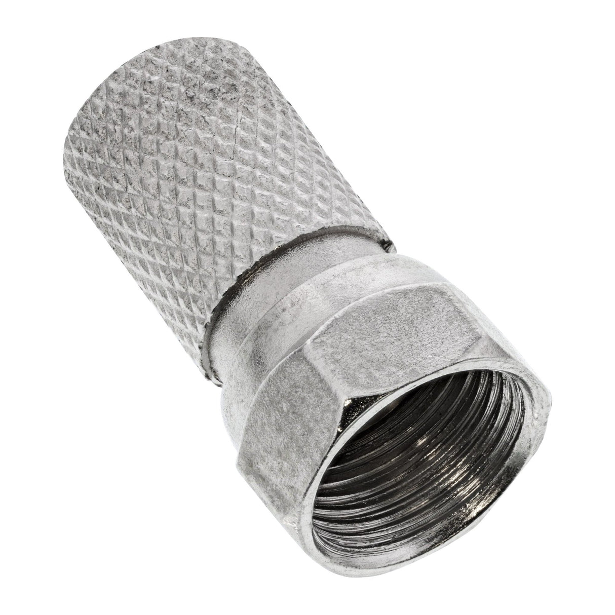 Inline F-Plug Macho Para Cable Coaxial Con Cubierta De Cable De 7,5 Mm