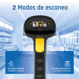 EAN 8435364320099 - iggual L1DBT-G-AX Lector de códigos de barras portátil Laser Negro imagen 7