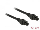 Delock 85374 Micro Fit 3.0 Cable De 4 Pines Macho > Macho 50 Cm