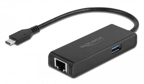 EAN 4043619638260 - DeLOCK 63826 base para portátil y replicador de puertos USB 3.2 Gen 1 (3.1 Gen 1) Type-C Negro imagen 1
