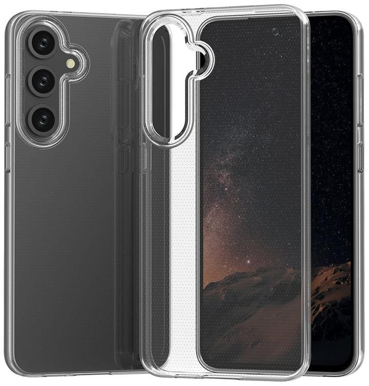 London Galaxy S24 Fe 4g/5g  Clear Cover. Material: 100%