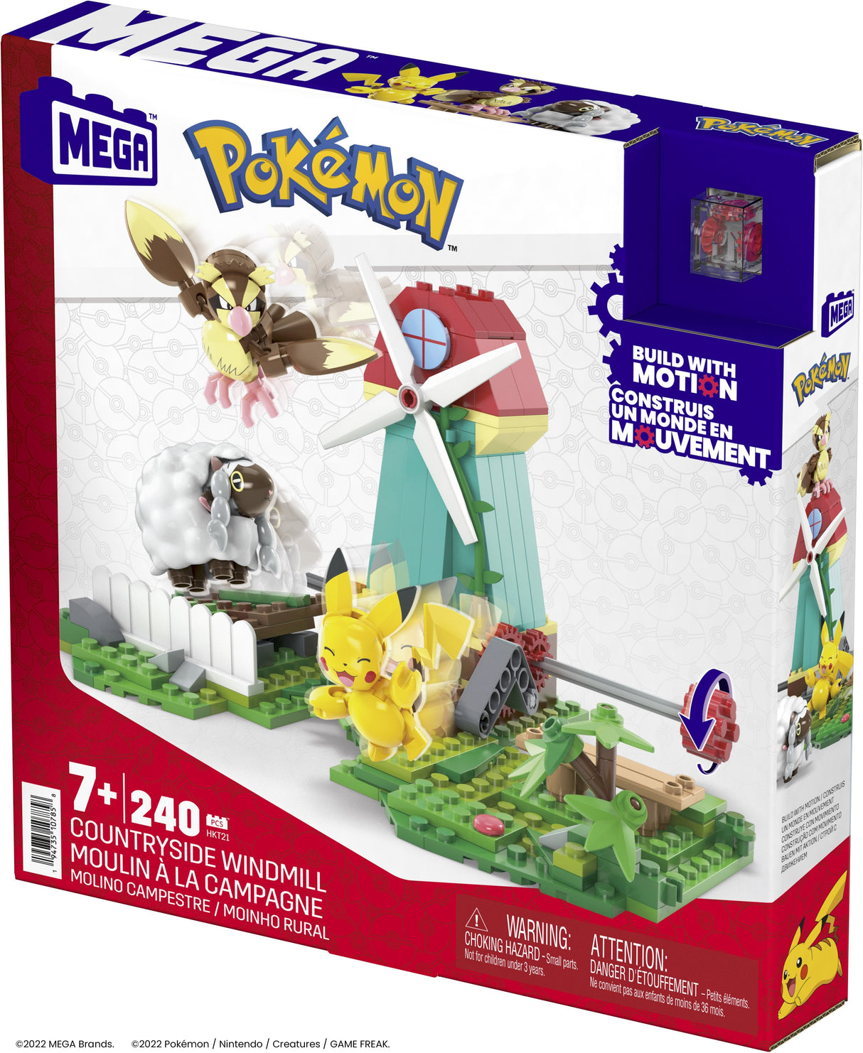 Mega Construx Pokémon Granja De Molino De Viento Hkt21