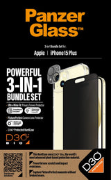 Panzerglass Iphone 15 Plus 3-In-1 Pack