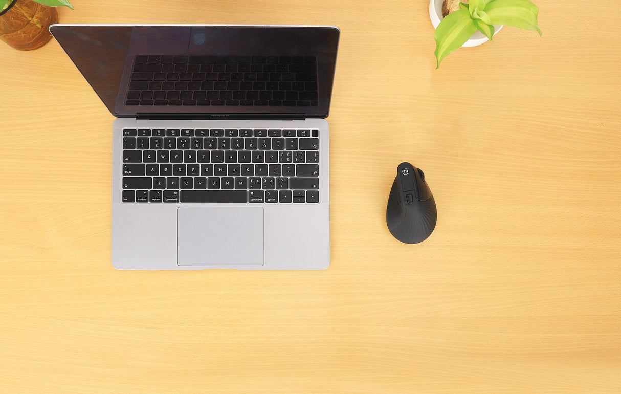 Ratón Manhattan 190336 Oficina Mano Derecha Rf Inalámbrico Óptico 1600 Dpi