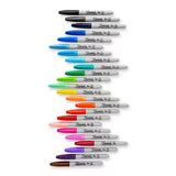 EAN 3501170810934 - Sharpie Fine Point marcador permanente Punta fina Negro 12 pieza(s) imagen 3