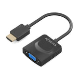 Aisens Conversor Hdmi A Svga, Hdmi A/M-Svga/H, Negro, 15cm