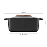 Olla Fiskars Norden Hierro Fundido Ovalado 5l