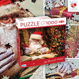 Puzzle 1000 Elementów Swiety Mikolaj W Swoim Domu