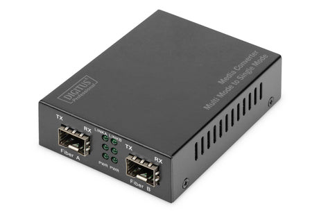 EAN 4016032445753 - Digitus DN-82133 convertidor de medio 1000 Mbit/s 1550 nm Multimodo, Monomodo Negro imagen 1